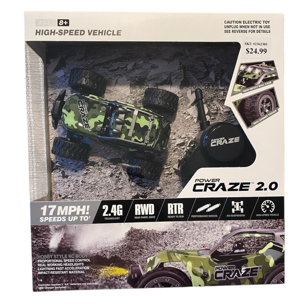 Brand New CRAZE 2.0 RC Car / Truck